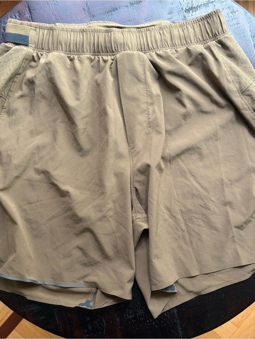 lululemon athletica Men's Greenish/Khaki Performance Shorts